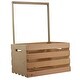 preview thumbnail 5 of 3, 43 Pc Girl Clothing Baby Shower Gift Crate