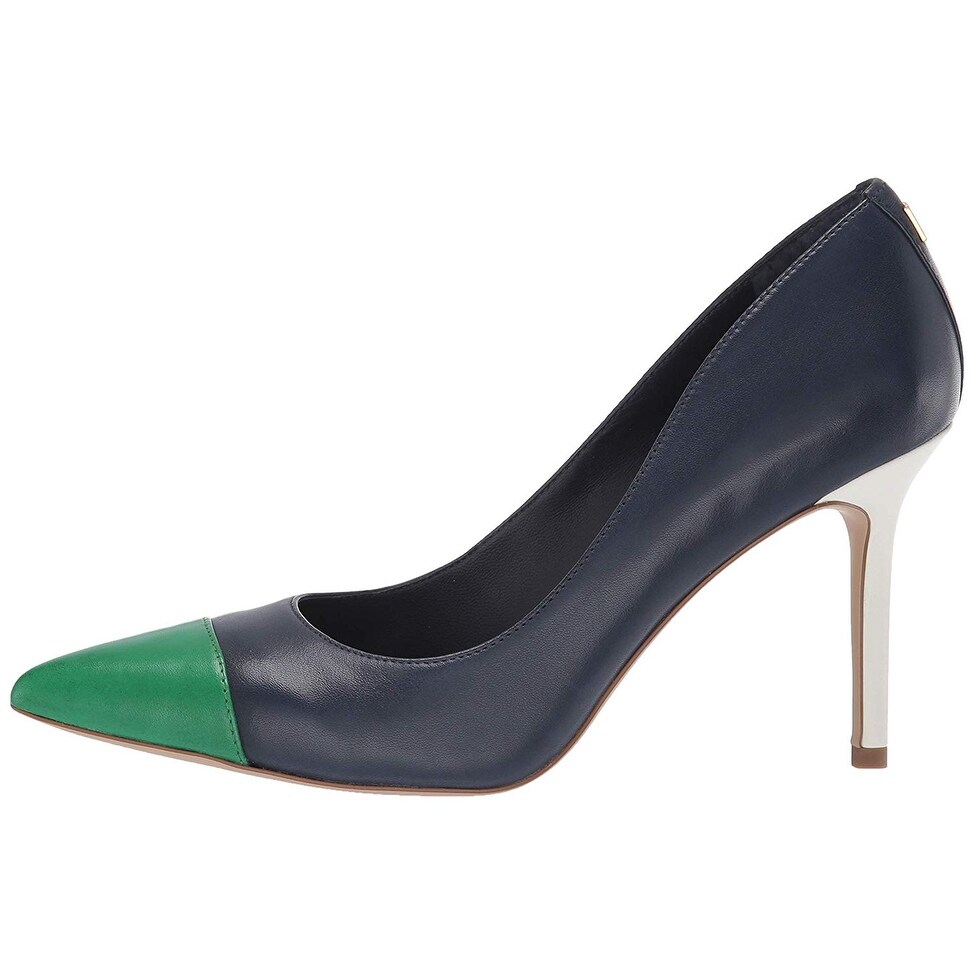 lauren ralph lauren lindella leather pumps