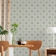 preview thumbnail 2 of 2, Transform Large Tile Green Peel & Stick Wallpaper