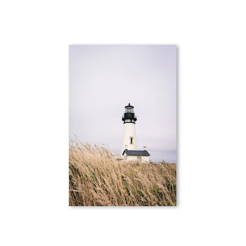 "Lighthouse" Framed Textured Wall Art