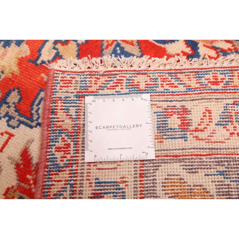 ECARPETGALLERY Hand-knotted Antalya Vintage Red Wool Rug - 7'9 x 11'10