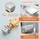 preview thumbnail 5 of 10, Waterfall Deck Mount Tub Faucet With Handheld Shower Brass Roman Bathtub Faucet Modern Tub Filler With Sprayer