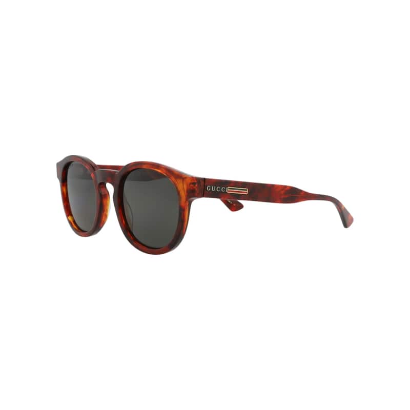 Gucci Round-Frame Acetate Sunglasses