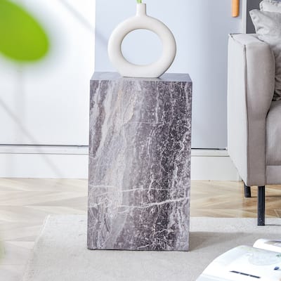 Modern Coffee Table with Natural Wood Texture, Easy Assembly Living Room Center Table, Accent Table Sofa Table