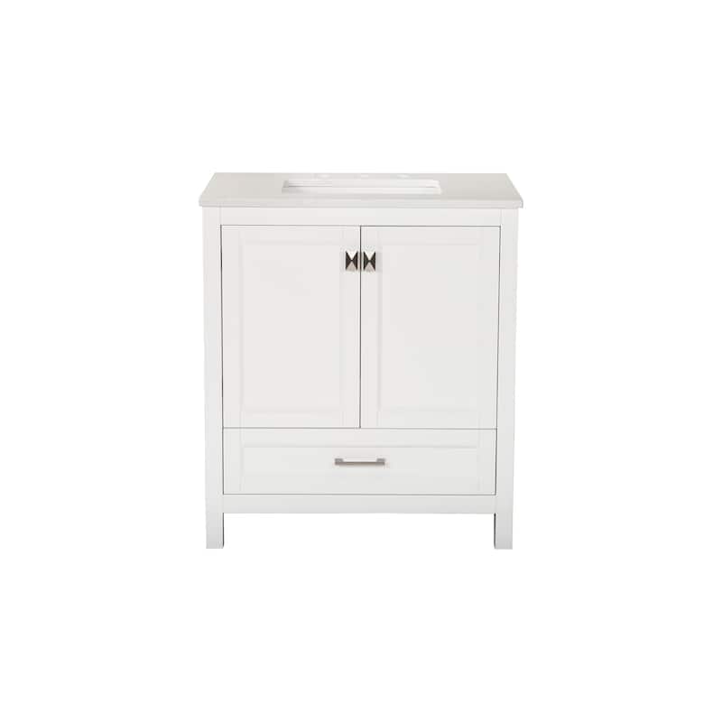 30-inch Freestanding Bathroom Vanity with Sink
