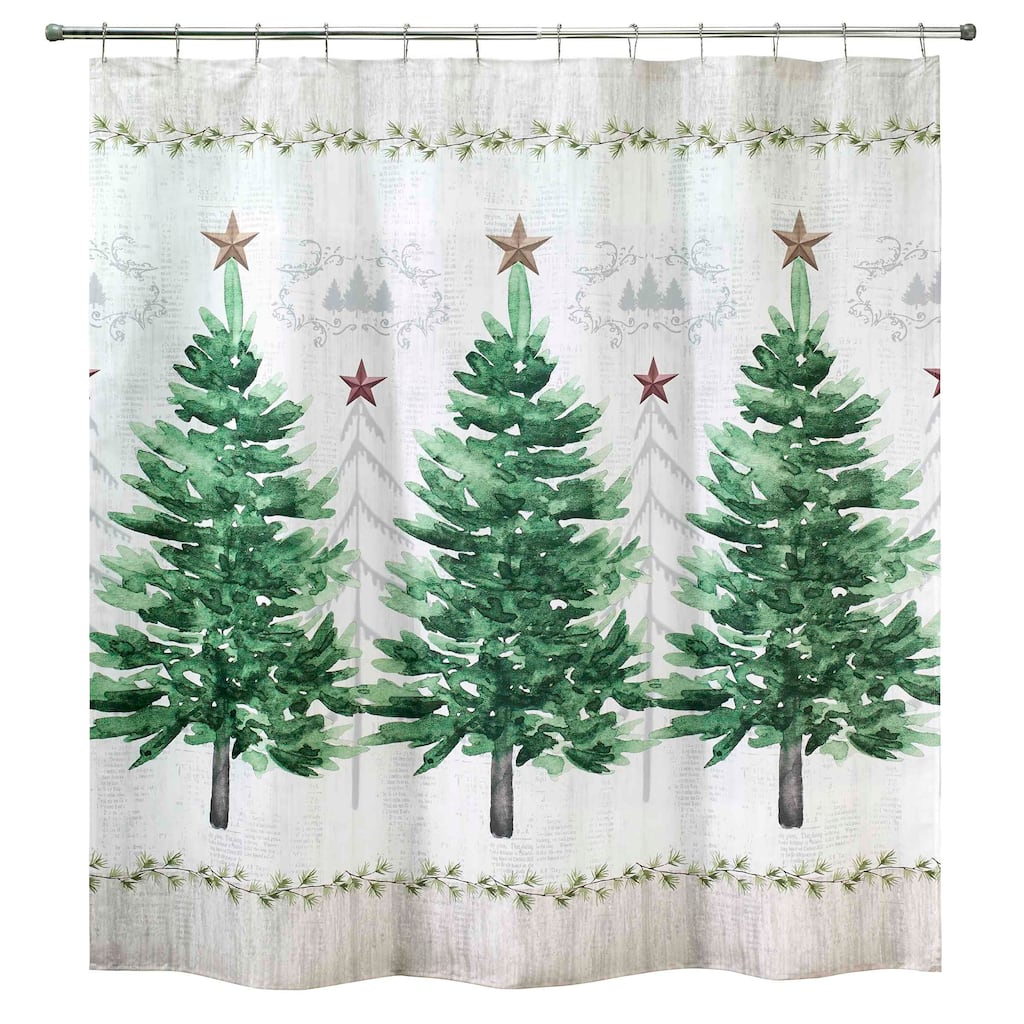 Avanti Linens Trees Shower Curtain
