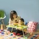 preview thumbnail 2 of 5, Bed Tray Laptop Foldable Table, Kids Lap Desk Homework Table