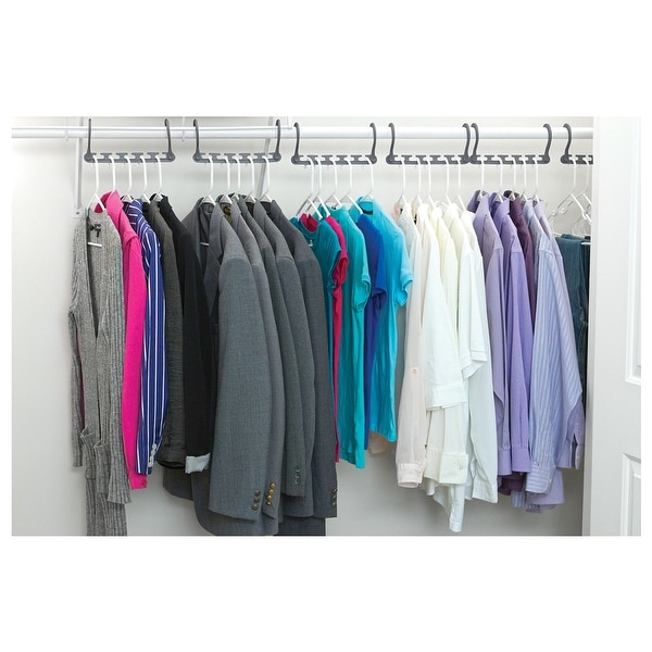 Closet space online hangers