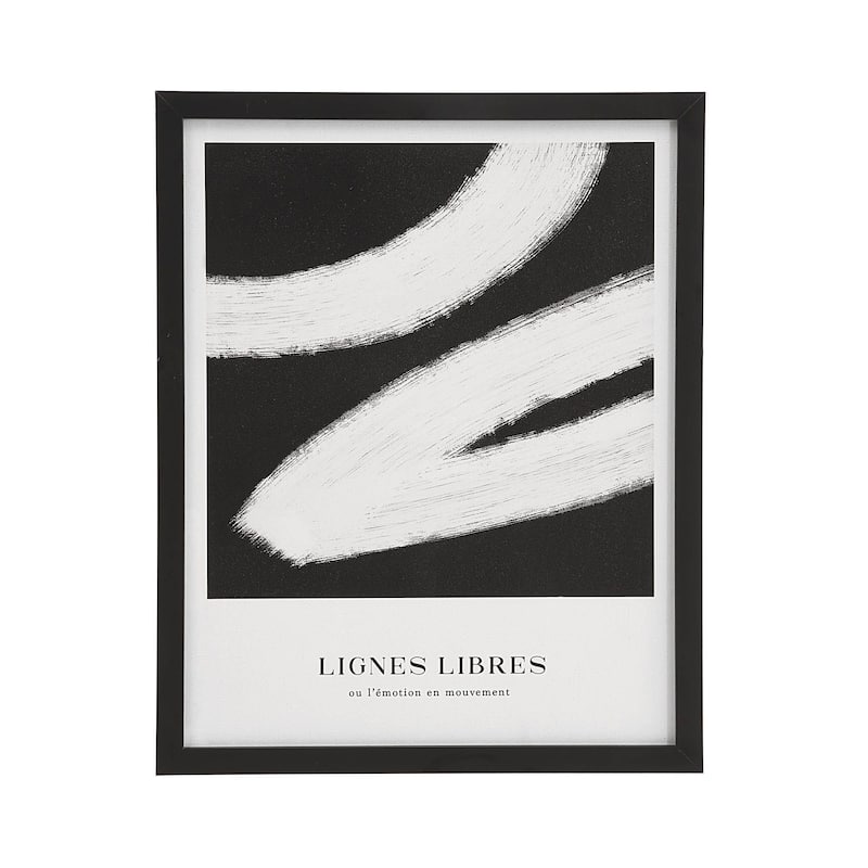 Renwil Carife Canvas 5-Piece Wall Art with Black Frame