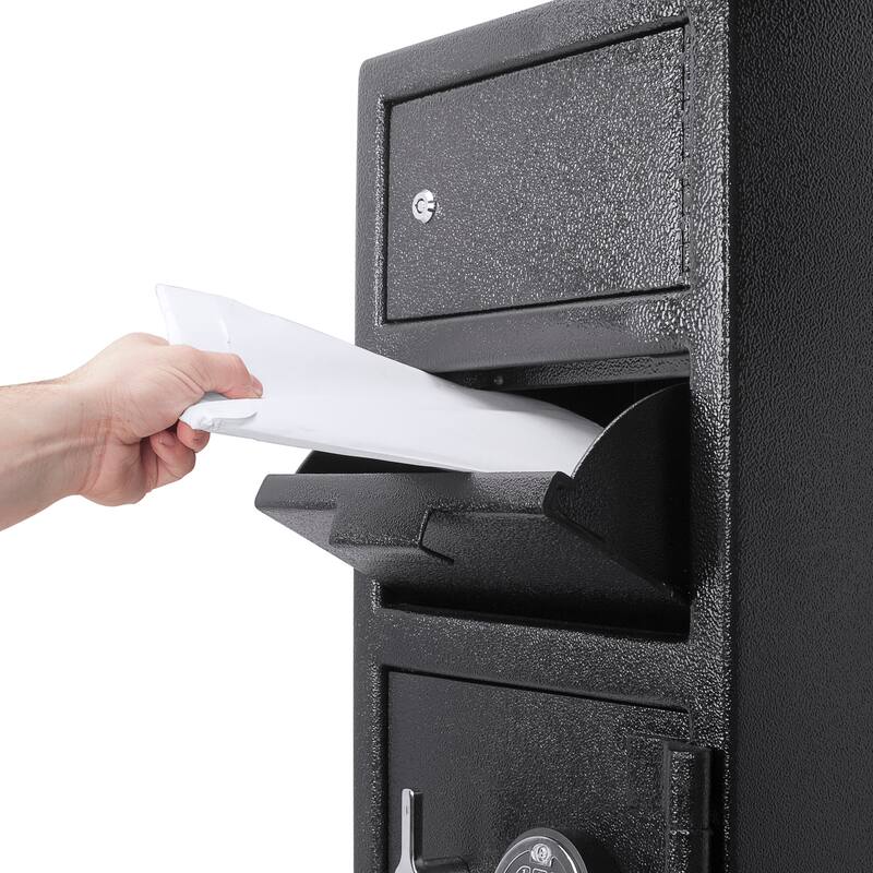 0.72 0.78 Cubic Ft Large Locker Depository Safe With Digital Keypad