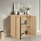 preview thumbnail 7 of 16, 31.5" Modern Industrial Sideboard Cabinet Storage Cabinet