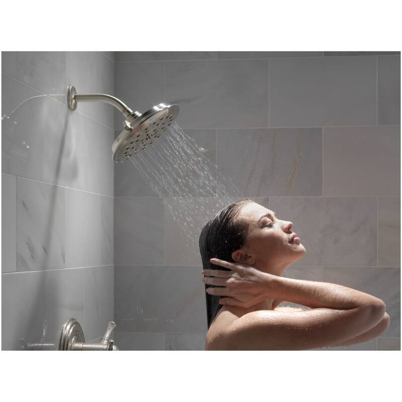 Delta UltraSoak 8" Round 1.75 GPM Multi Function Shower Head with