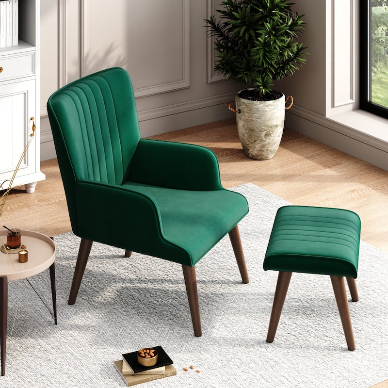 Corvus Latvia Modern Accent Lounge Chair Set