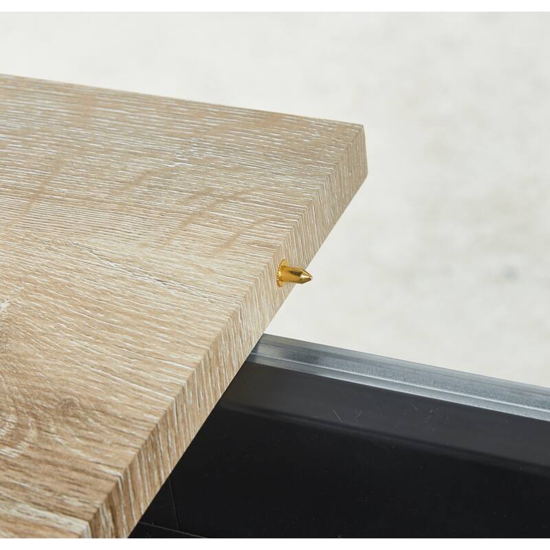 Extendable Multi Function Table MDF Top for Dining Office and Coffee - Walnut