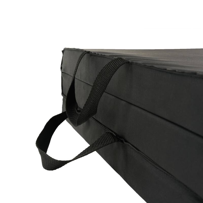 Sunny Health & Fitness No. 048 Tri-Fold Exercise Mat - Black
