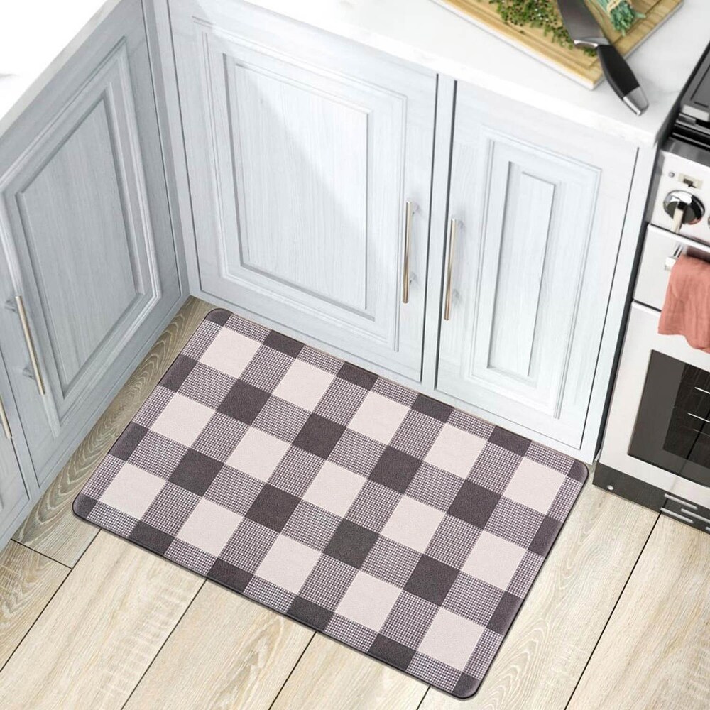color block kitchen rugs & mats - overstock