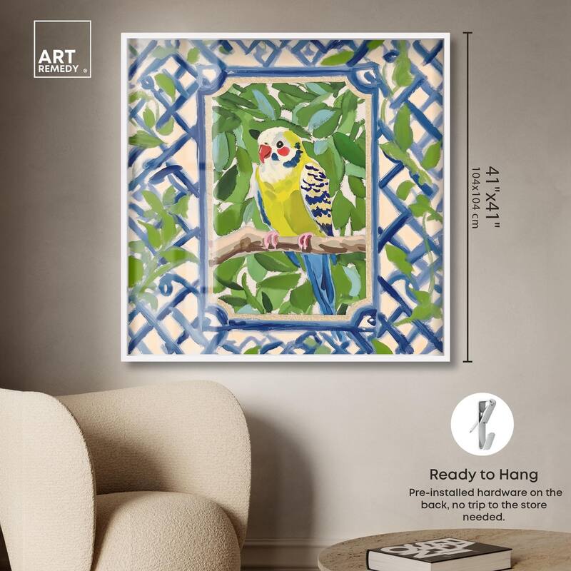 Garden Gate I Shadowbox by Art Remedy