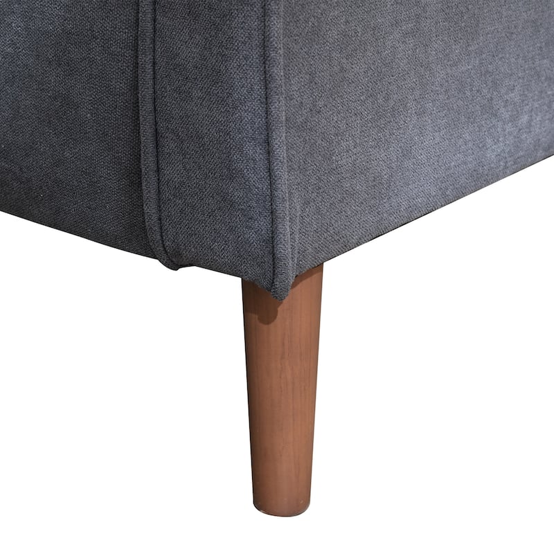 DIY Convertible Sectional Sofa Couch with Ottoman