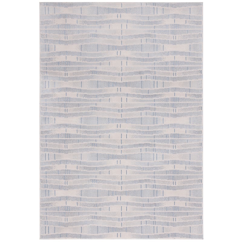 SAFAVIEH Prestige Sybil Contemporary Rug - 4' x 6' - Beige/Blue
