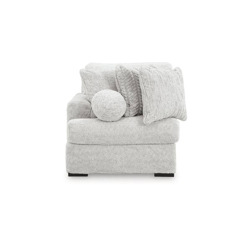 Signature Design by Ashley Snodoodle Gray 8-Piece Sectional - 144" W x 113" D x 40" H