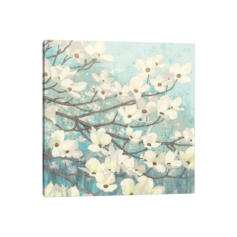 iCanvas "Dogwood Blossoms II" by James Wiens Canvas Print