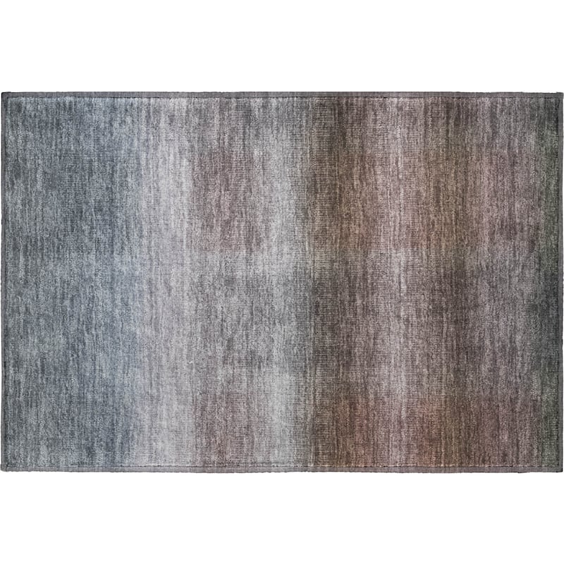 Premium Washable Super Soft Solid Ombre Mayfield Rug