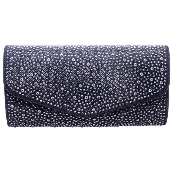 black shiny purse