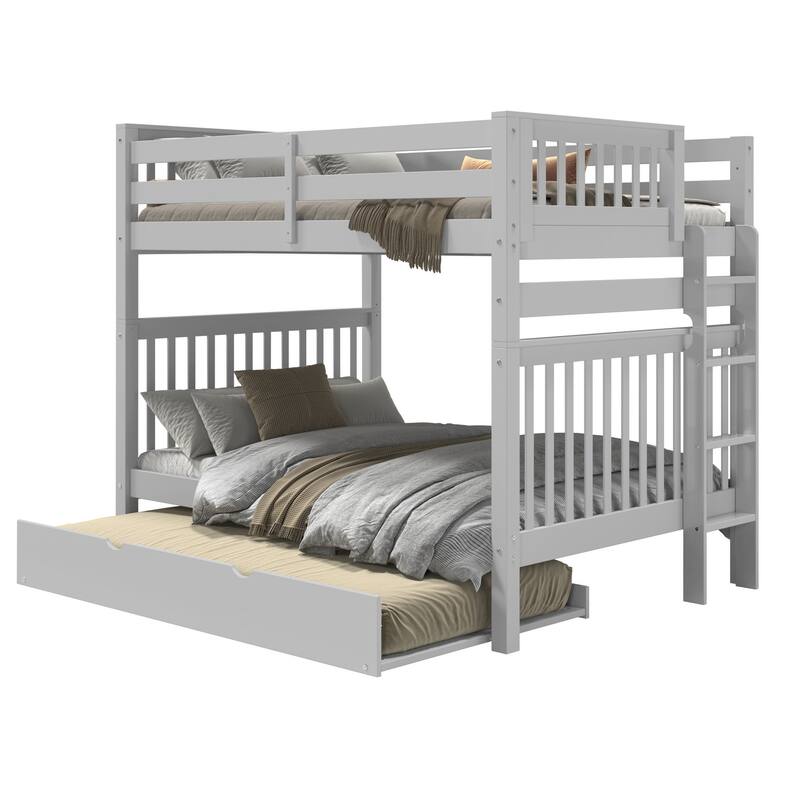 Taylor & Olive Trillium Full over Full Bunk Bed, Twin Trundle