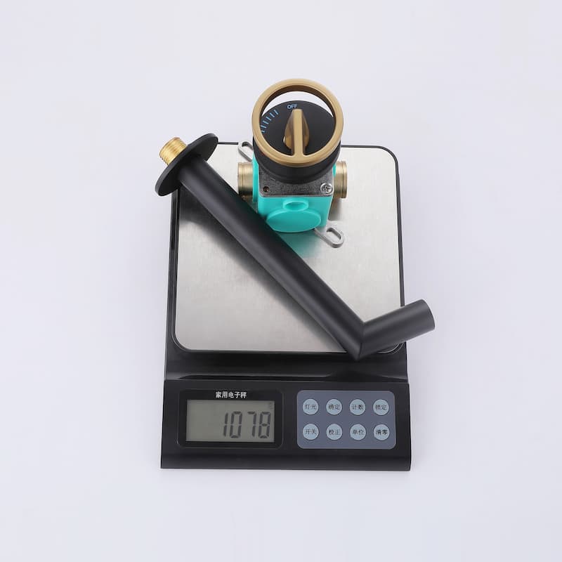 Solid Brass Single Handle Or Double Handle Wall Mounted Bathroom Faucet