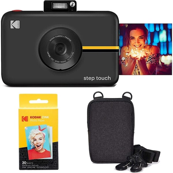 Kodak Step Touch 13MP Digital Camera ＆ Instant Printer with 3.5 LCD Touchscreen (White) Go Bundle Kodak Step Touch Instant Print Digital Camera review | Digital