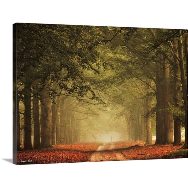 "Misty Walk" Canvas Wall Art