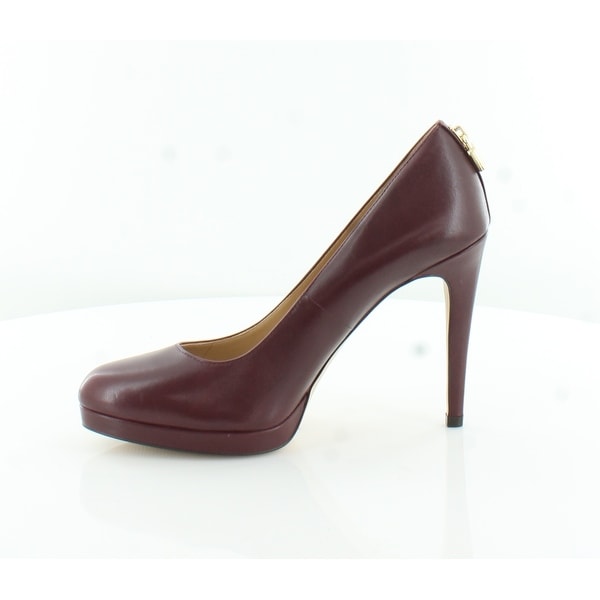 michael kors antoinette pumps oxblood