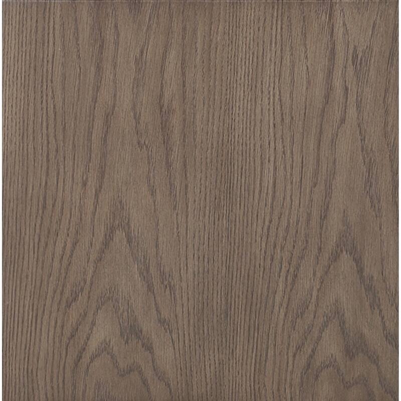 End Table with Mid-Century Modern Open Shelf Design, MDF Veneer Top and Rubberwood Legs for Living Room or Office - 18
