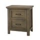 preview thumbnail 1 of 0, Westfield 2-Drawer Traditional Nightstand, Harvest Brown