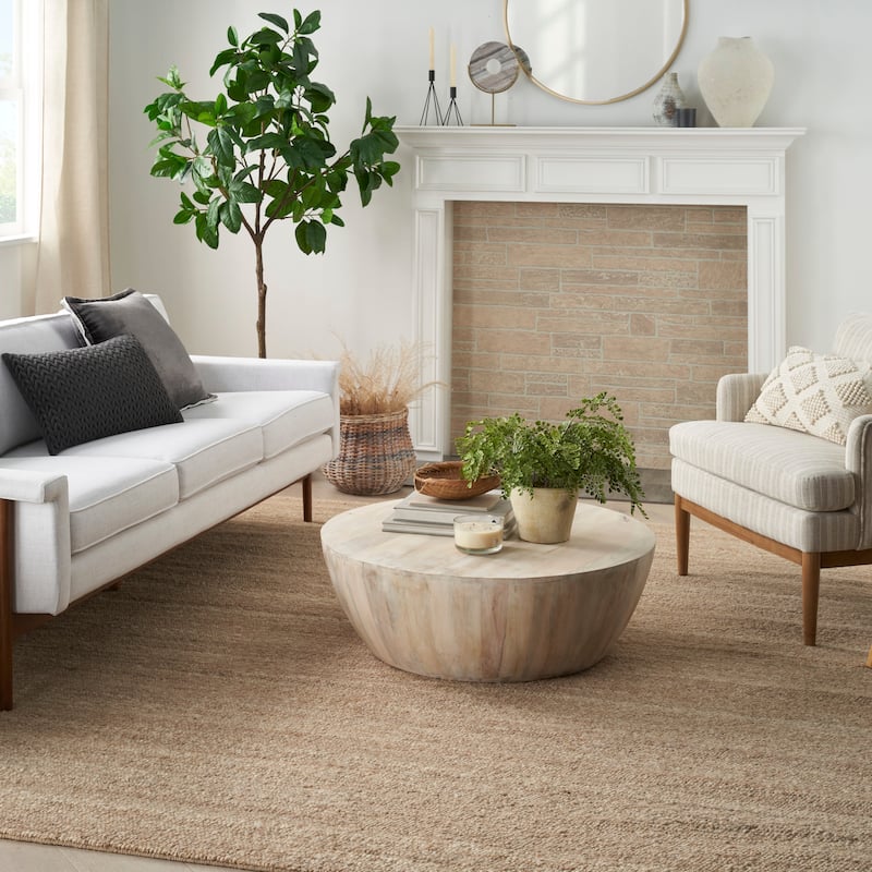 Nourison Alanna Indoor only Solid Area Rug