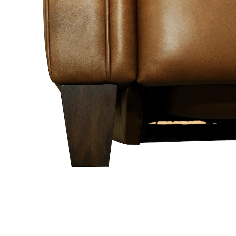 Finley Leather Power Inclining Sofa by Flexsteel - 82" x 36" x 38"