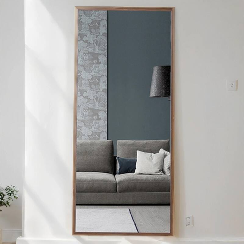 71" Wood Frame Full Length Mirror,Dressing Mirror