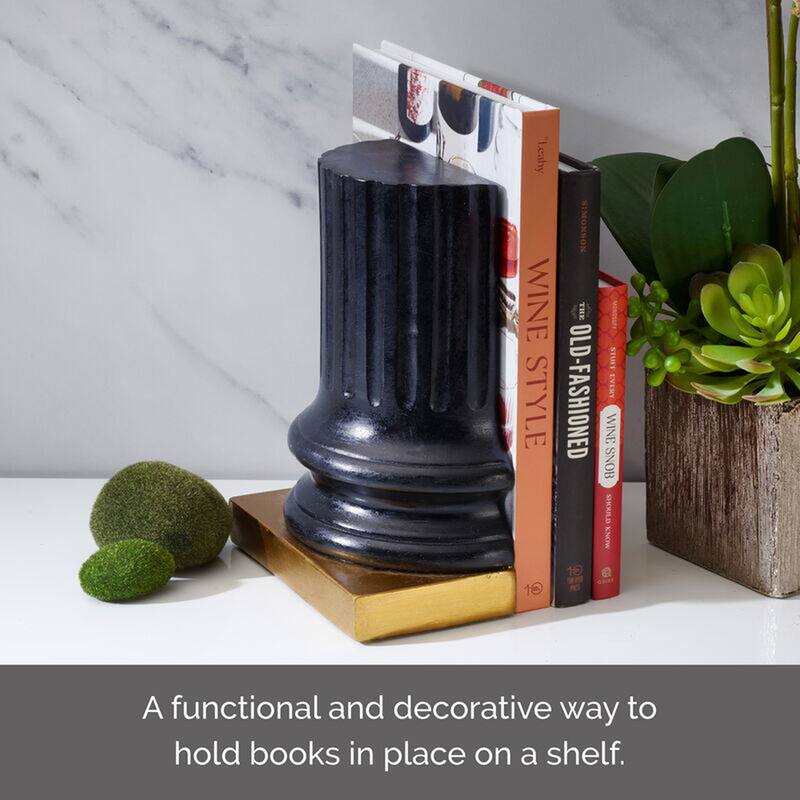 Elements Pillar Bookend, 8X6 Inch