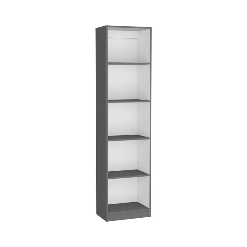 TUHOME Home Multi-Tier Slim Bookcase