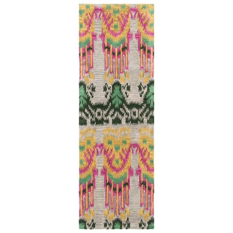 SAFAVIEH Handmade Ikat Audna Modern Wool Rug