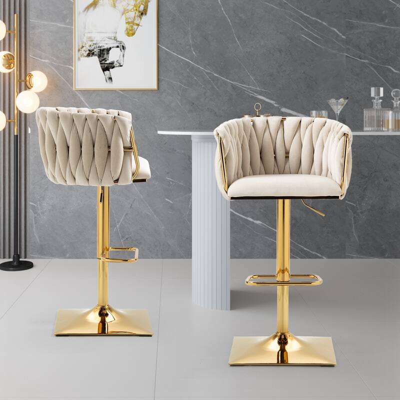 Vintage Bar Stools 2PC /SET