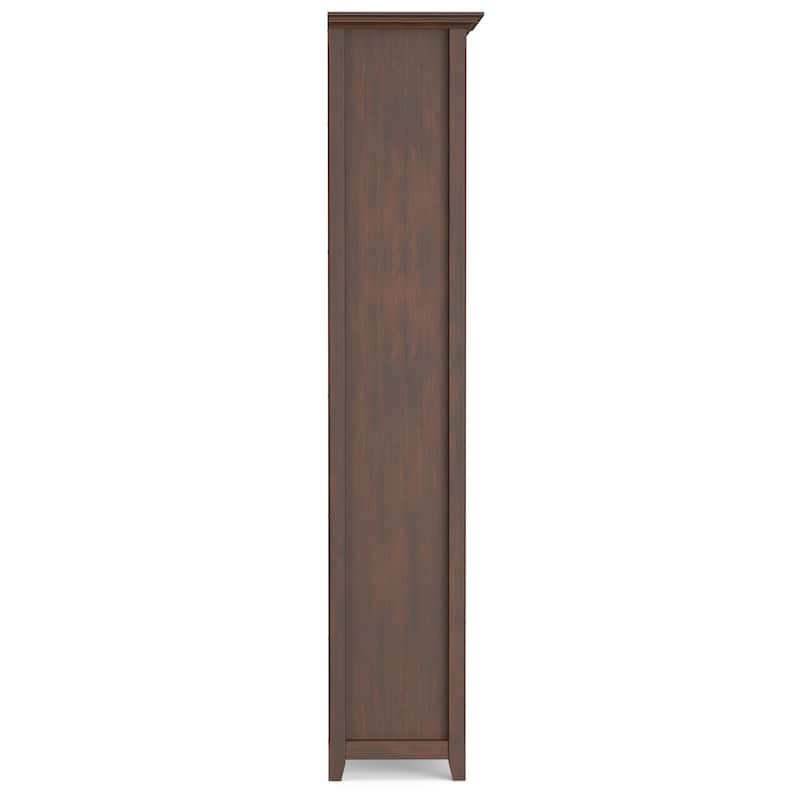 WYNDENHALL Halifax 30" Wide Solid Wood Transitional 5 Shelf Bookcase - 30"w x 14"d x 70" h