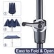 preview thumbnail 38 of 54, 13 ft Patio Umbrella with Base Double-Sided Rectangular Outdoor Deck Umbrella