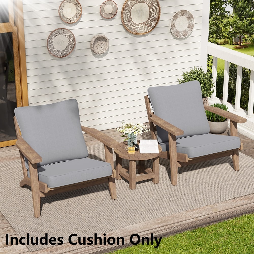 Crestlive Outdoor Deep Seat Cushion Set