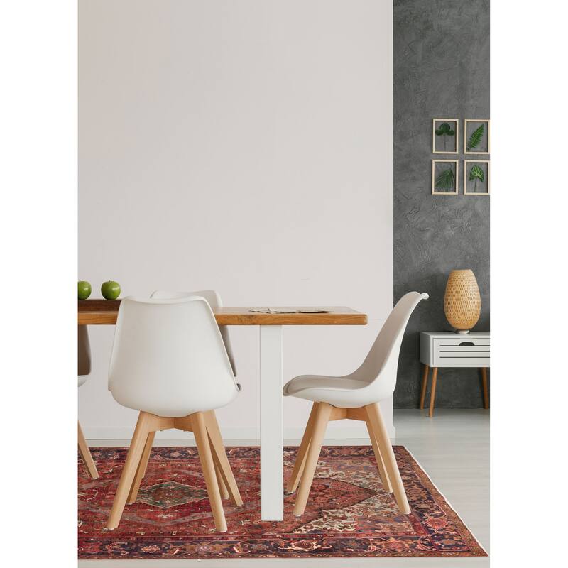 ECARPETGALLERY Hand-knotted Sarabi Dark Copper Wool Rug - 7'11 x 10'10