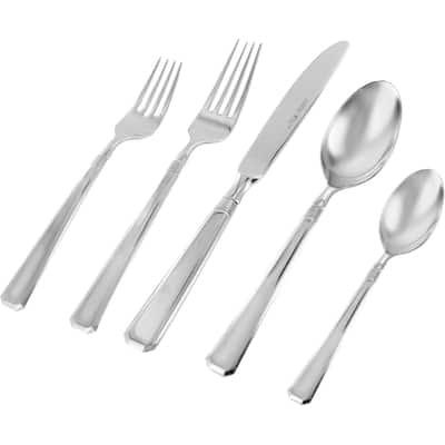 Henckels Metrona 62-pc 18/10 Stainless Steel Flatware Set, Service for 12