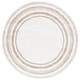 preview thumbnail 89 of 96, SAFAVIEH Border & Stripe Shag Eirny Modern 1.4-inch Thick Rug