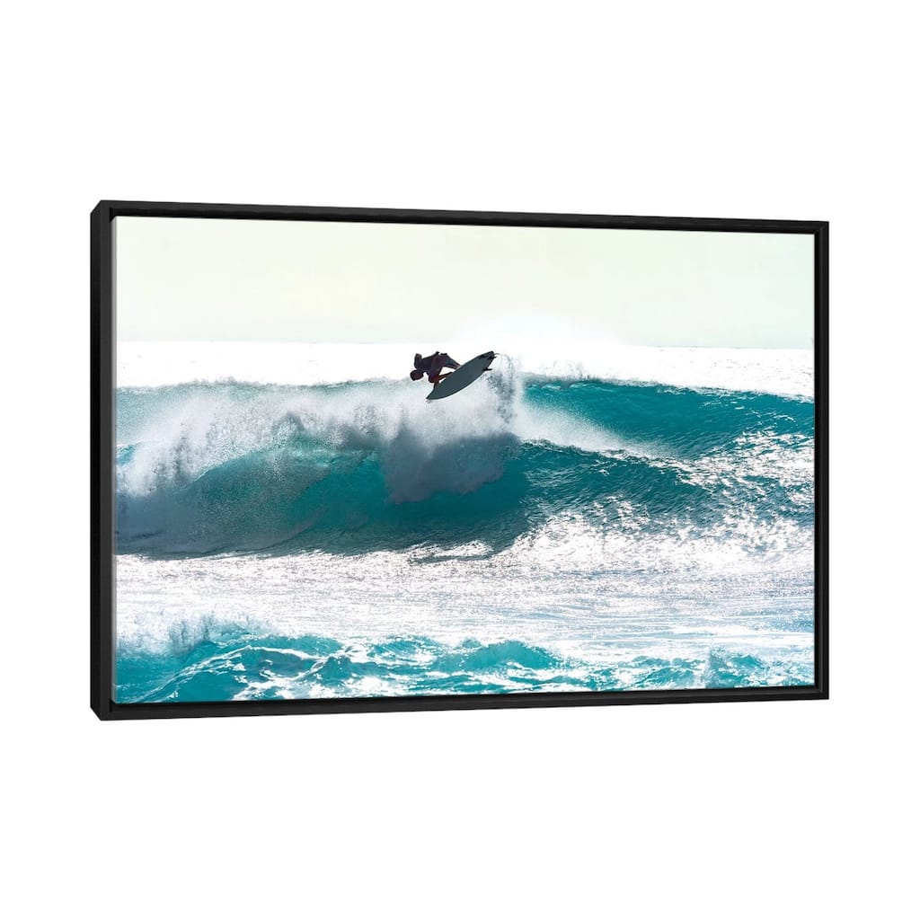 iCanvas "Glitter Dance" by Sean Davey Framed
