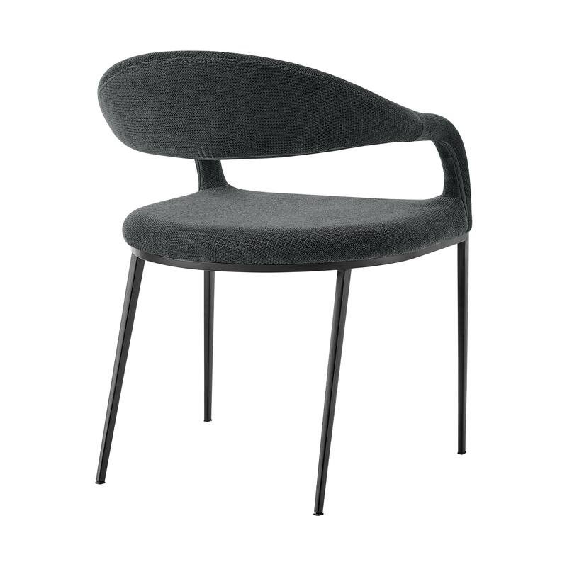Morgan Upholstered Barrel Back Dining Chairs - Set of 2