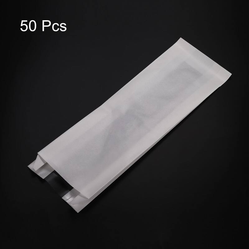Kraft Bread Bags With Window 4x1.5x13 inches for Bakery Bread